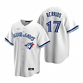 Men's Toronto Blue Jays #17 Jose Berrios Nike White Cooperstown Collection Jersey Dzhi,baseball caps,new era cap wholesale,wholesale hats